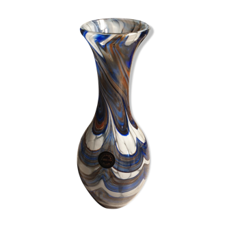 Vase blown to the cane