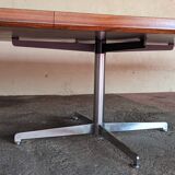 Table de conférence en palissandre d'Osvaldo Borsani pour Tecno 1968