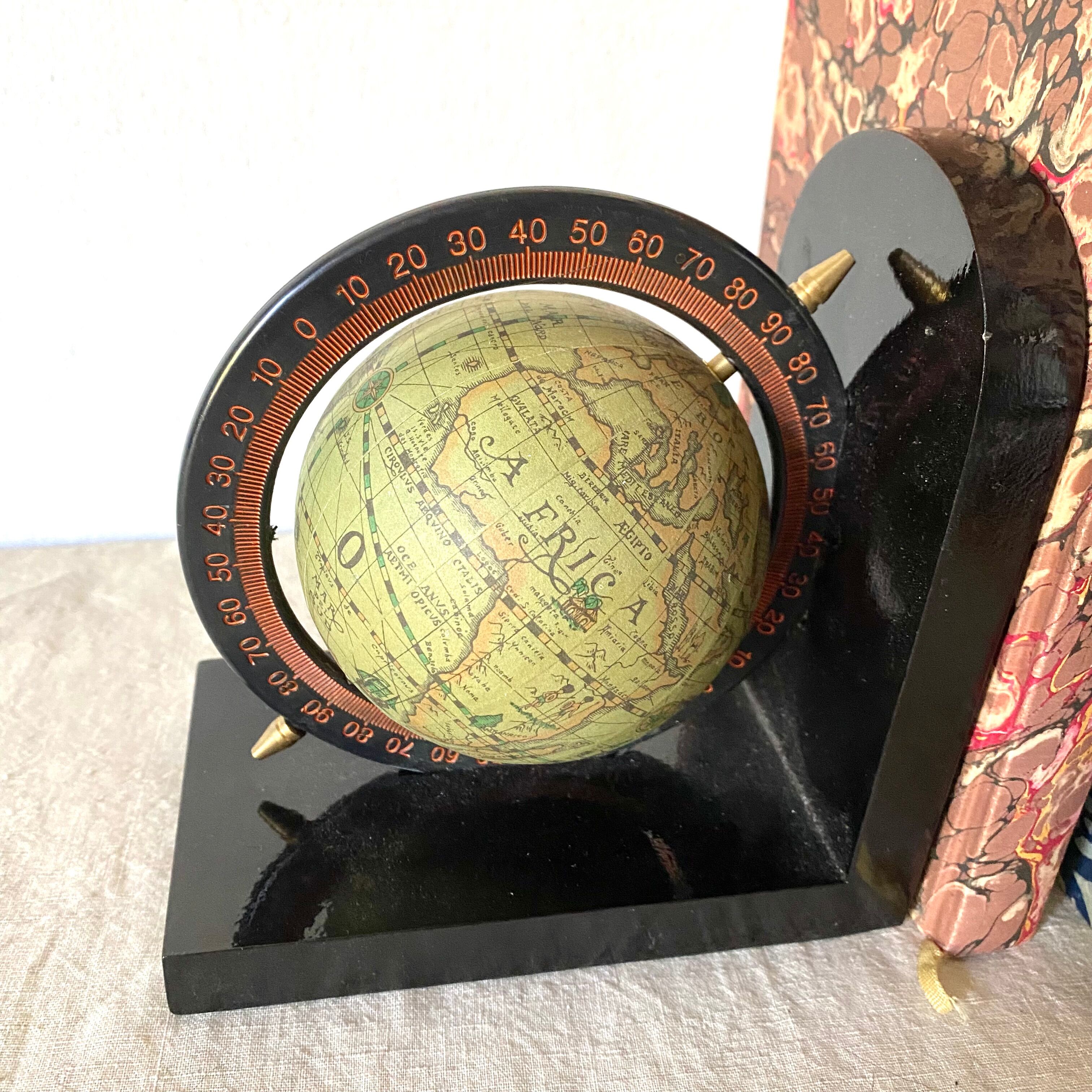 Greenhouse books vintage globe terrestrial