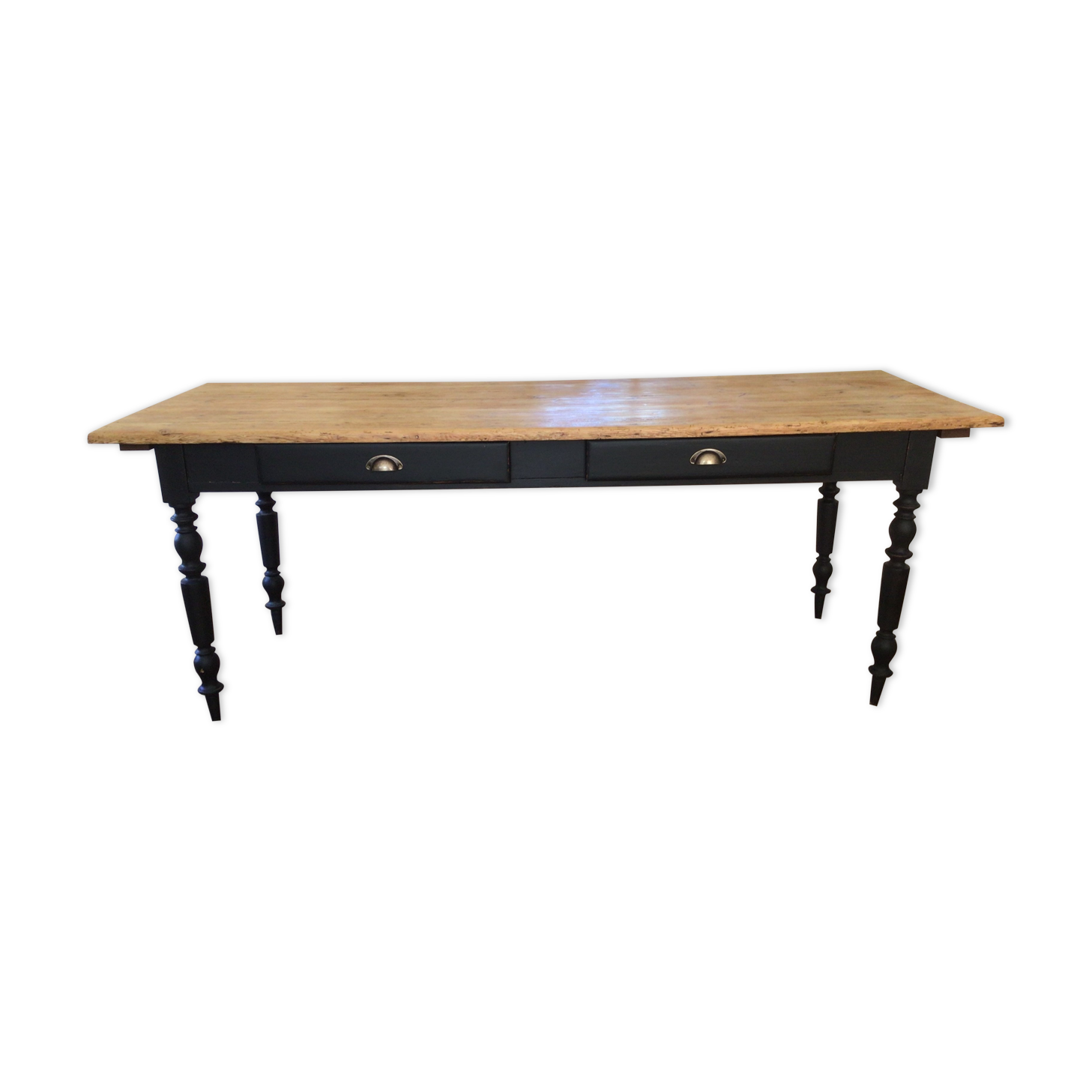Table de ferme en sapin