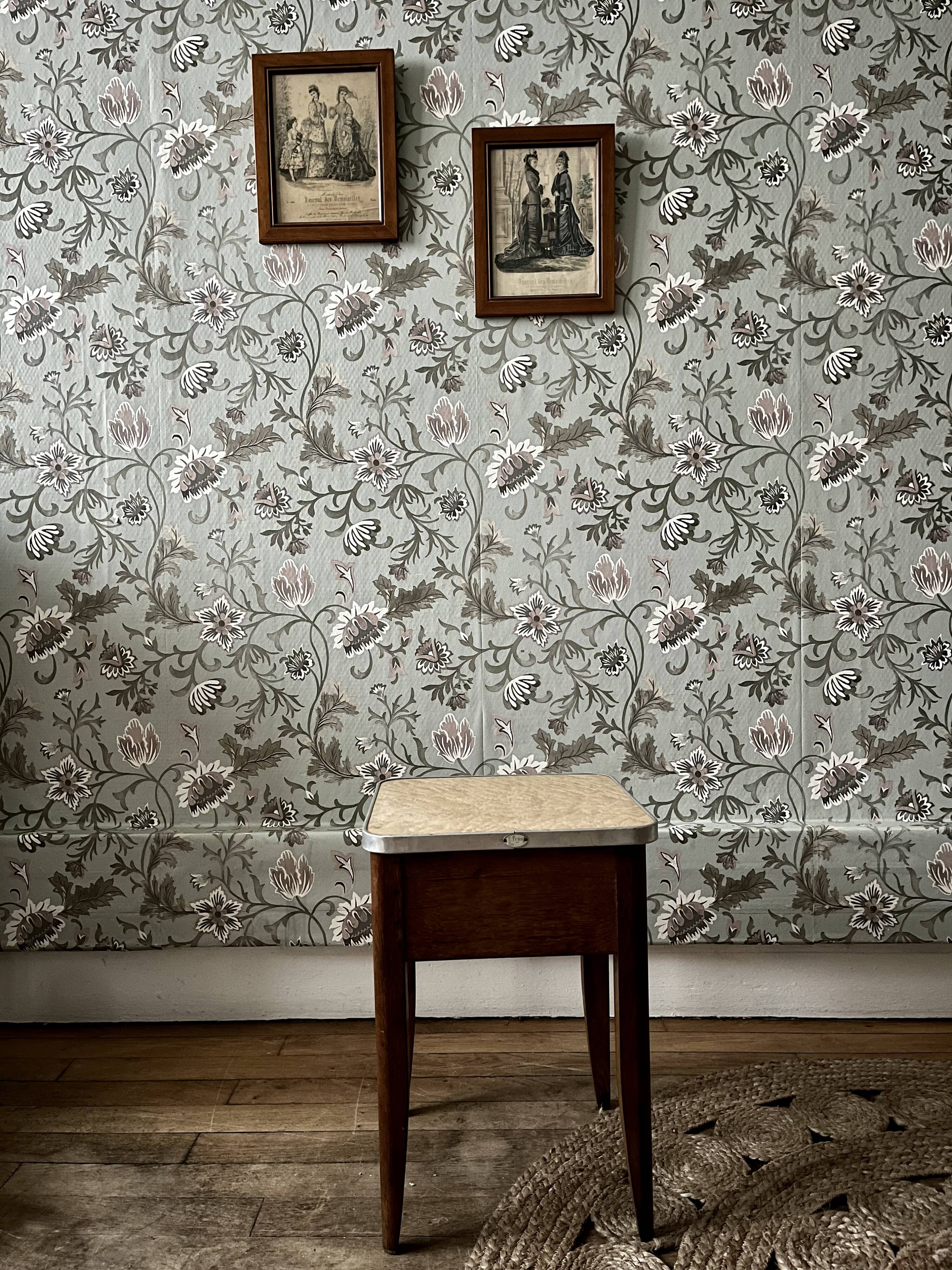 Wooden and formica stool (renovated)