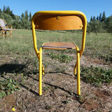 Wooden school chair 80