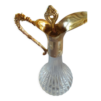 Glass ewer