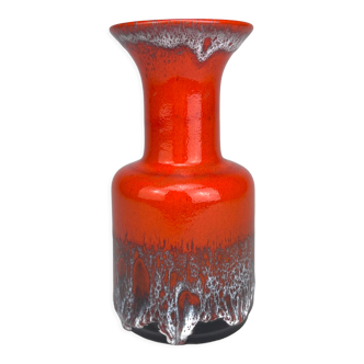 Vase trompette jasba fat-lava années 70