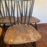 Scandinavian chairs from the 60s (set of 5)