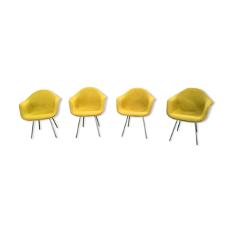 DAX armchairs by Charles & Ray Eames Herman Miller edition