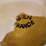 Vintage gien earthenware barbotine shell oyster plates