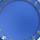 Top Alessi girotondo diameter 40cm epoxy blue
