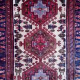 Handmade Persian Hamadan Rug 156x103cm