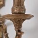 Napoleon III era bronze wall lamp