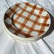 6 flat plates tablecloth