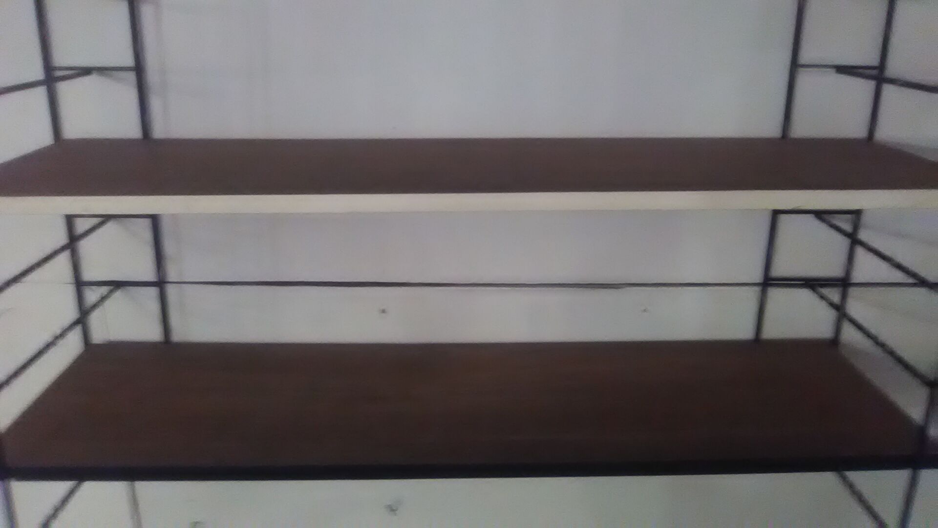 Étagère string vintage chêne