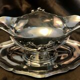 Silver gravy boat from the falkenberg house