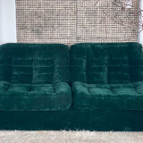 Velvet sofa 1970