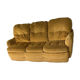3-seater velvet sofa bed