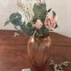 Vase in Rosé Glass style art deco.