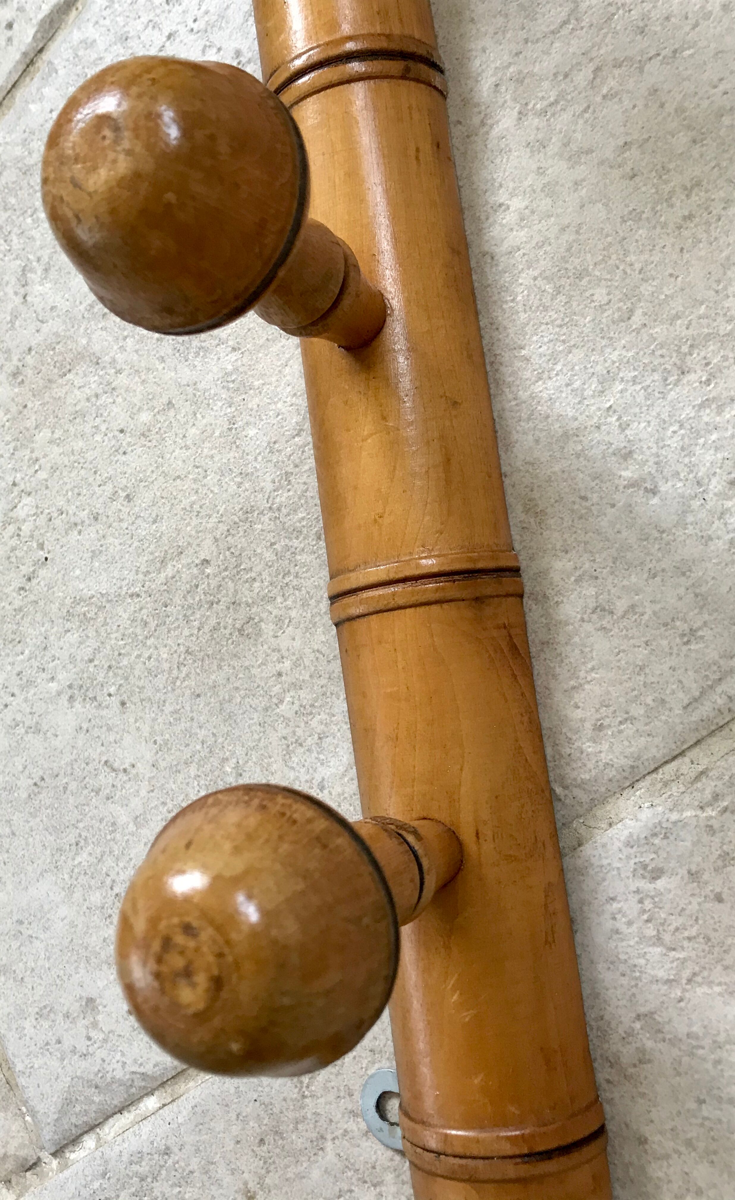 5-patère wall coat holder