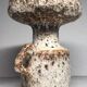 Original vase fat lava form candlestick hand vintage Vallauris