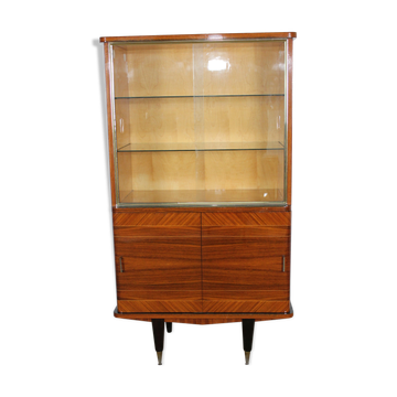 Vitrine en palissandre