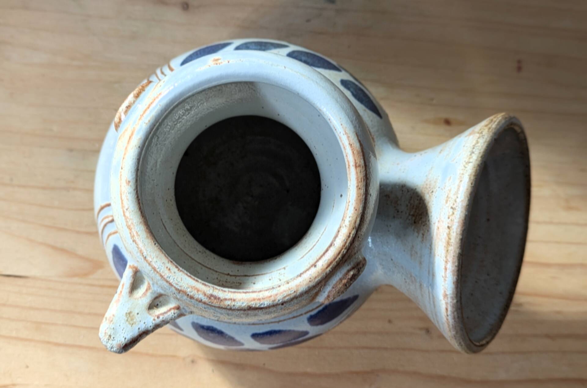 Vintage anthropomorphic vase
