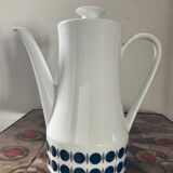 Vintage porcelain coffee maker from the 70s