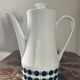 Vintage porcelain coffee maker from the 70s