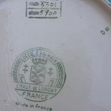 Longwy decorative plate