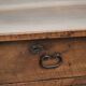Antique walnut 18th-century Southern European coffee table with two drawers