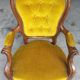 Two "victorien" style chairs