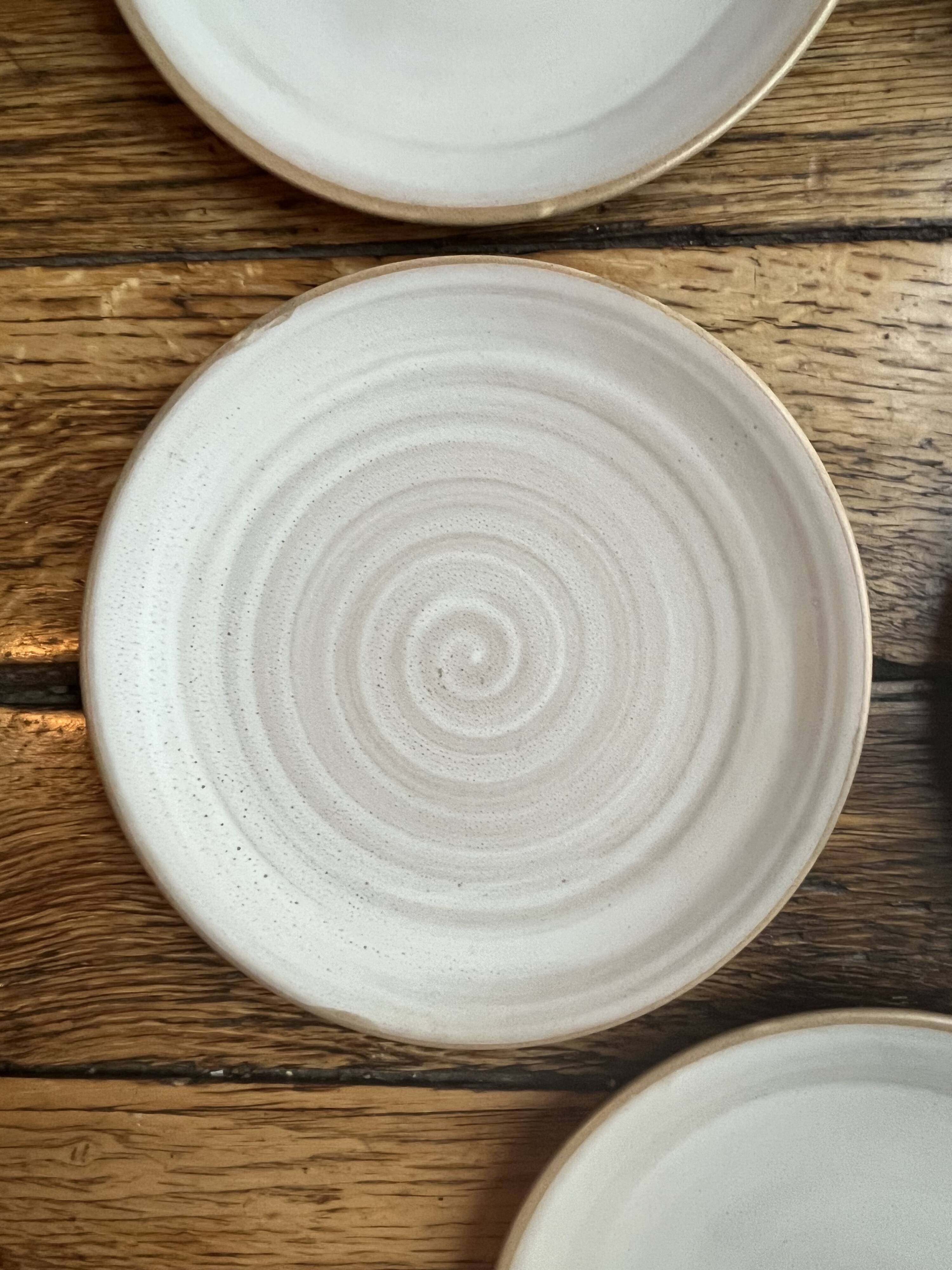 7 small plates Niderviller model Pierre