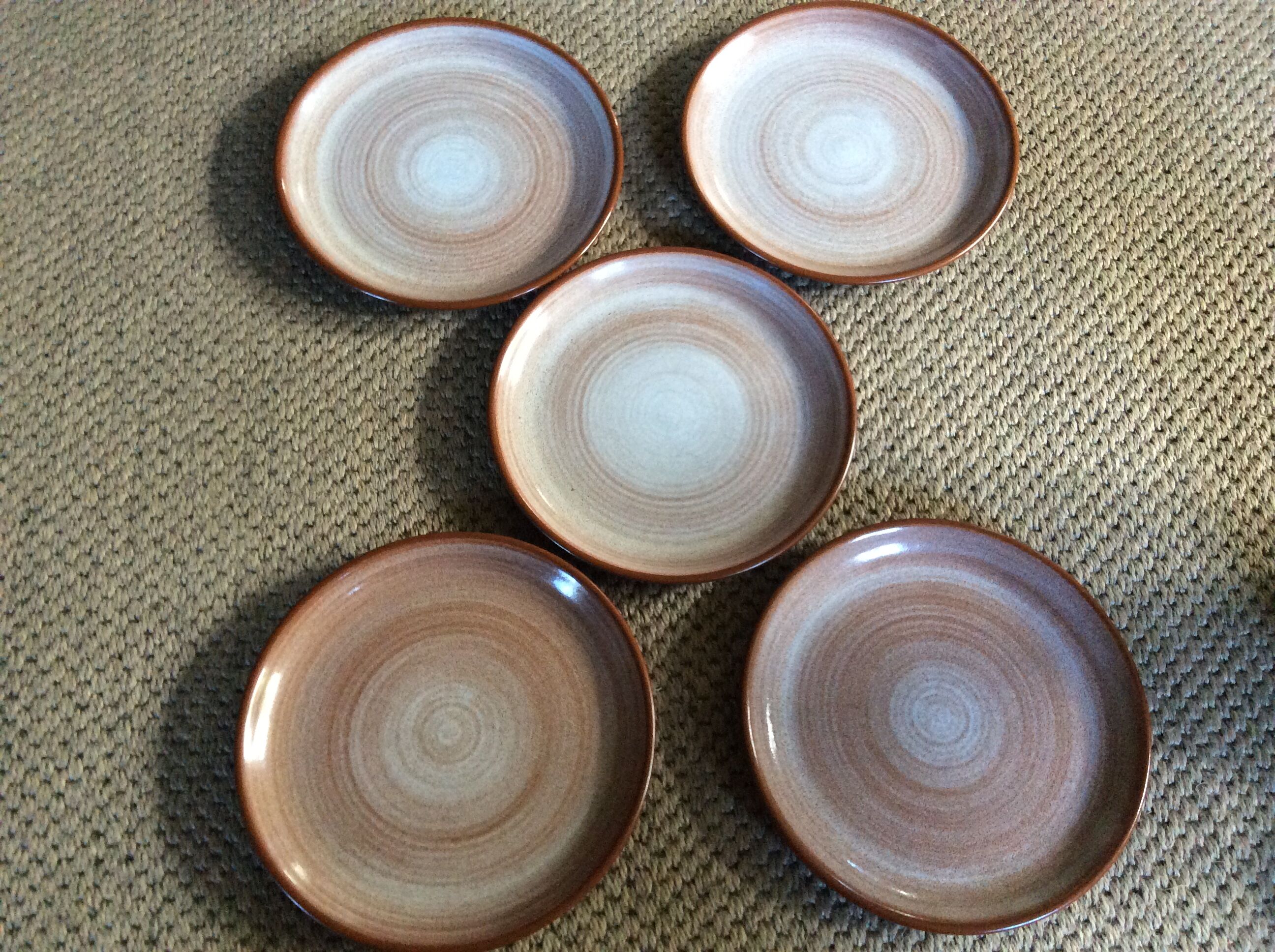 Series of 5 flat plates