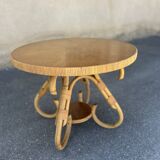 Bamboo side table, Italy 1960