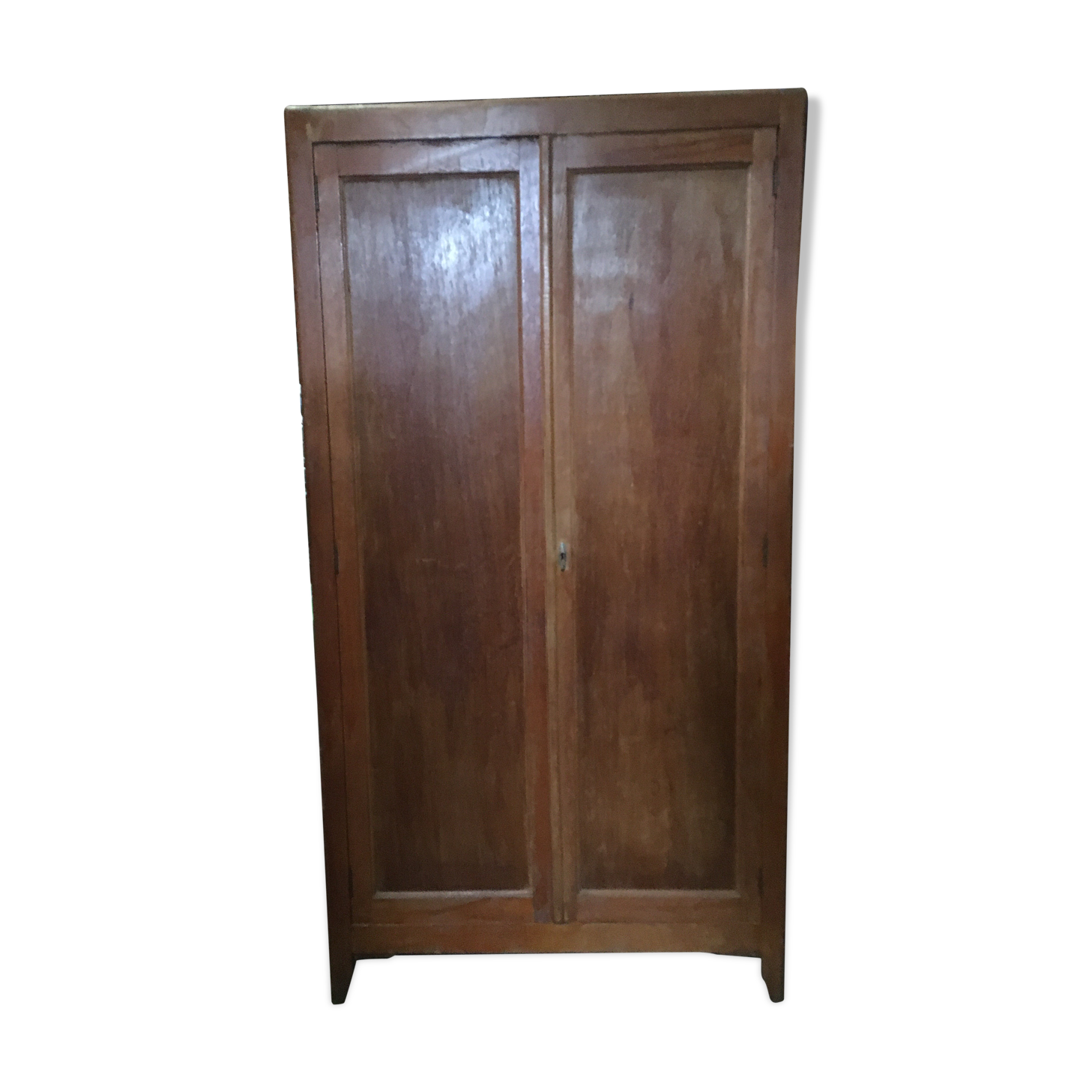 Former Parisian wooden closet cabinet (pitchpin)