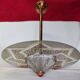 Art Deco Ceiling Chandelier, Saturn