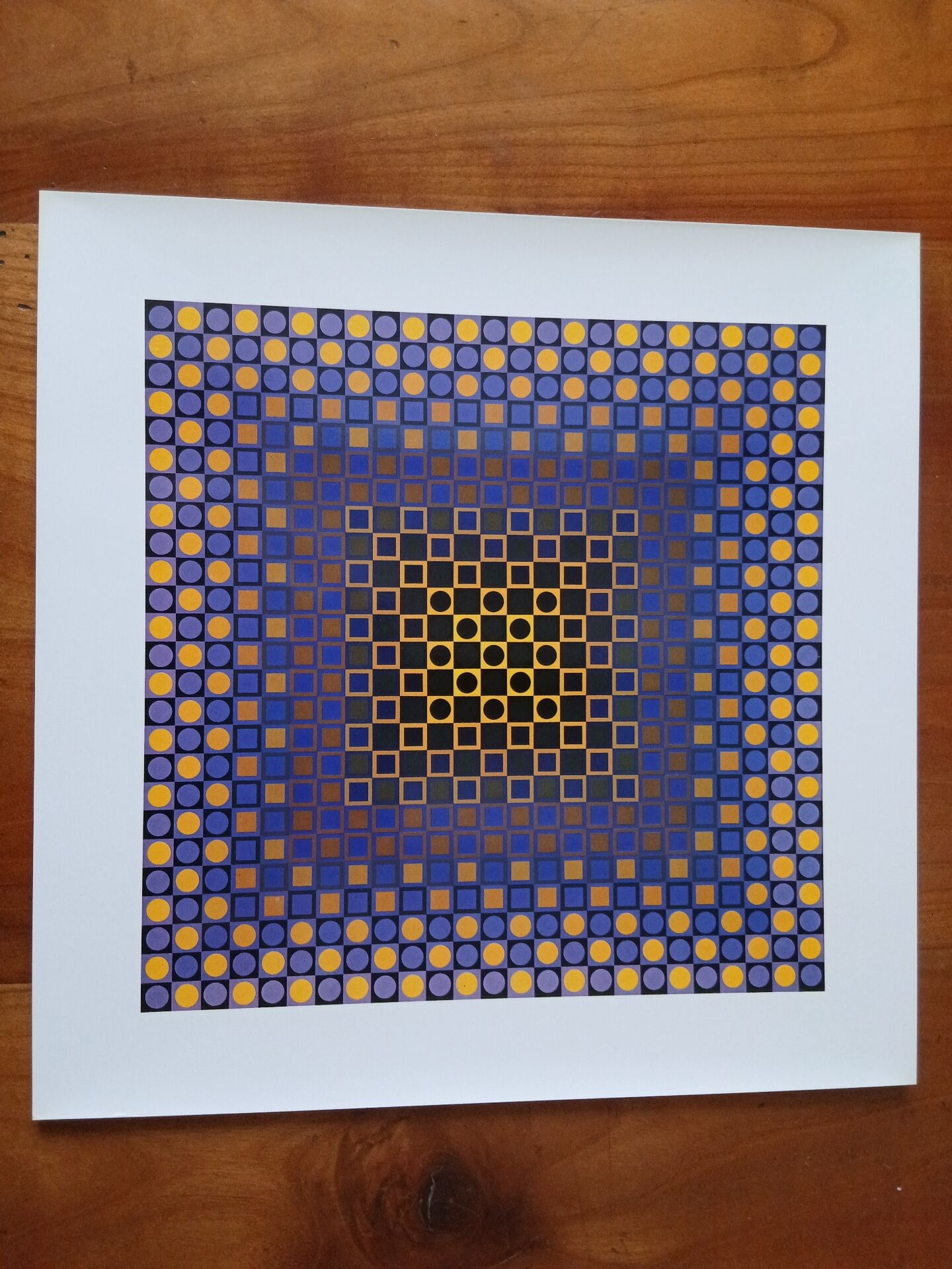 Sérigraphie Op Art Victor Vasarely - Éditions du Griffon