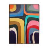 Colorful acrylic canvas for living room "Rainbow"