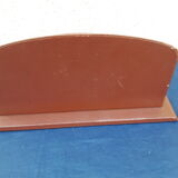 The Tanner's letter mail door in brown leather
