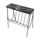 Porte-revue bout de canapé vintage 60