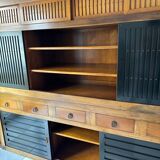 Roche Bobois vintage furniture - Mizuya Set - Walnut Cherry