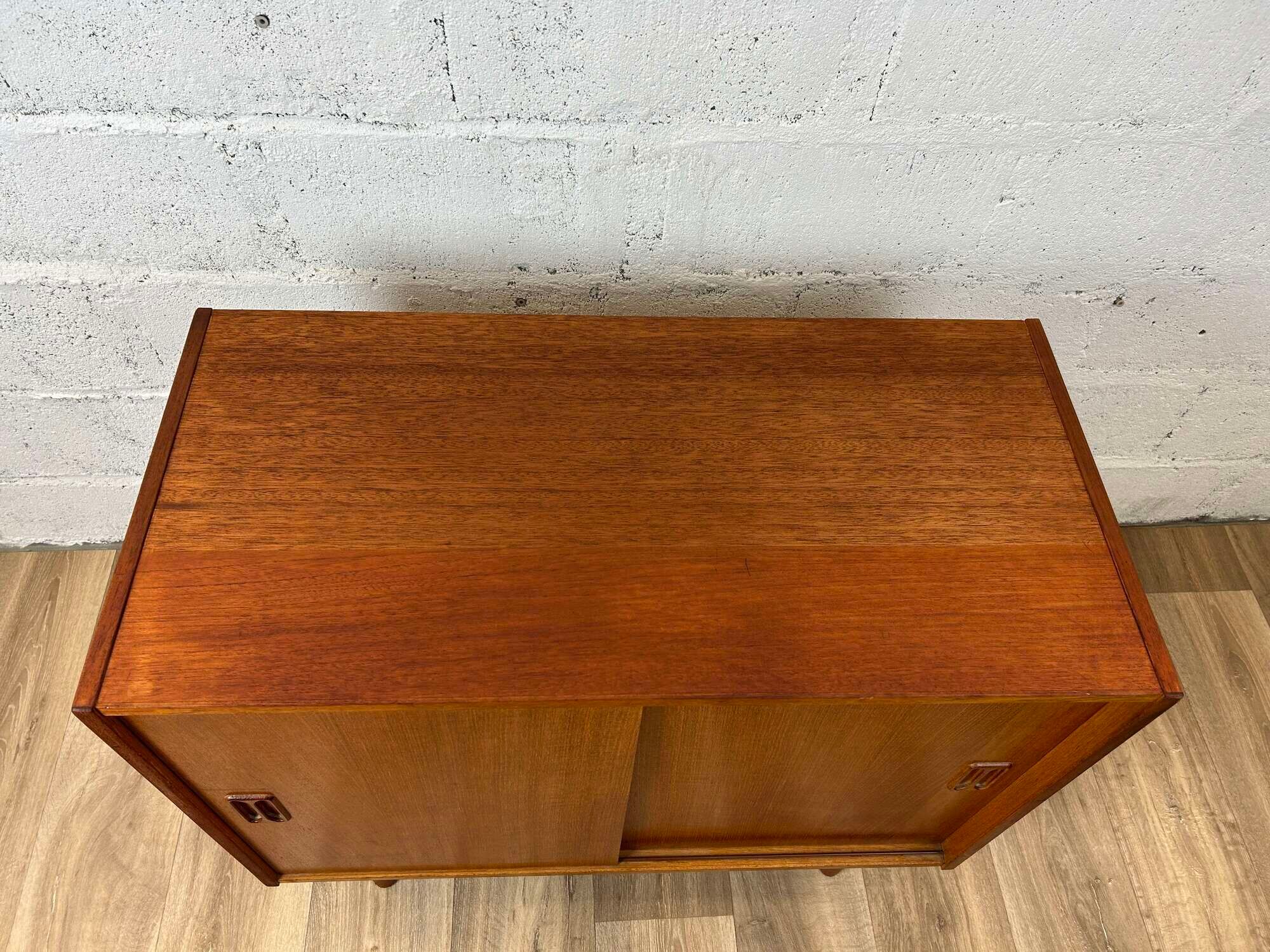 Vintage Scandinavian teak enfilade, 60s