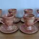 Lot cafetière,tasses et soucoupes Service à café