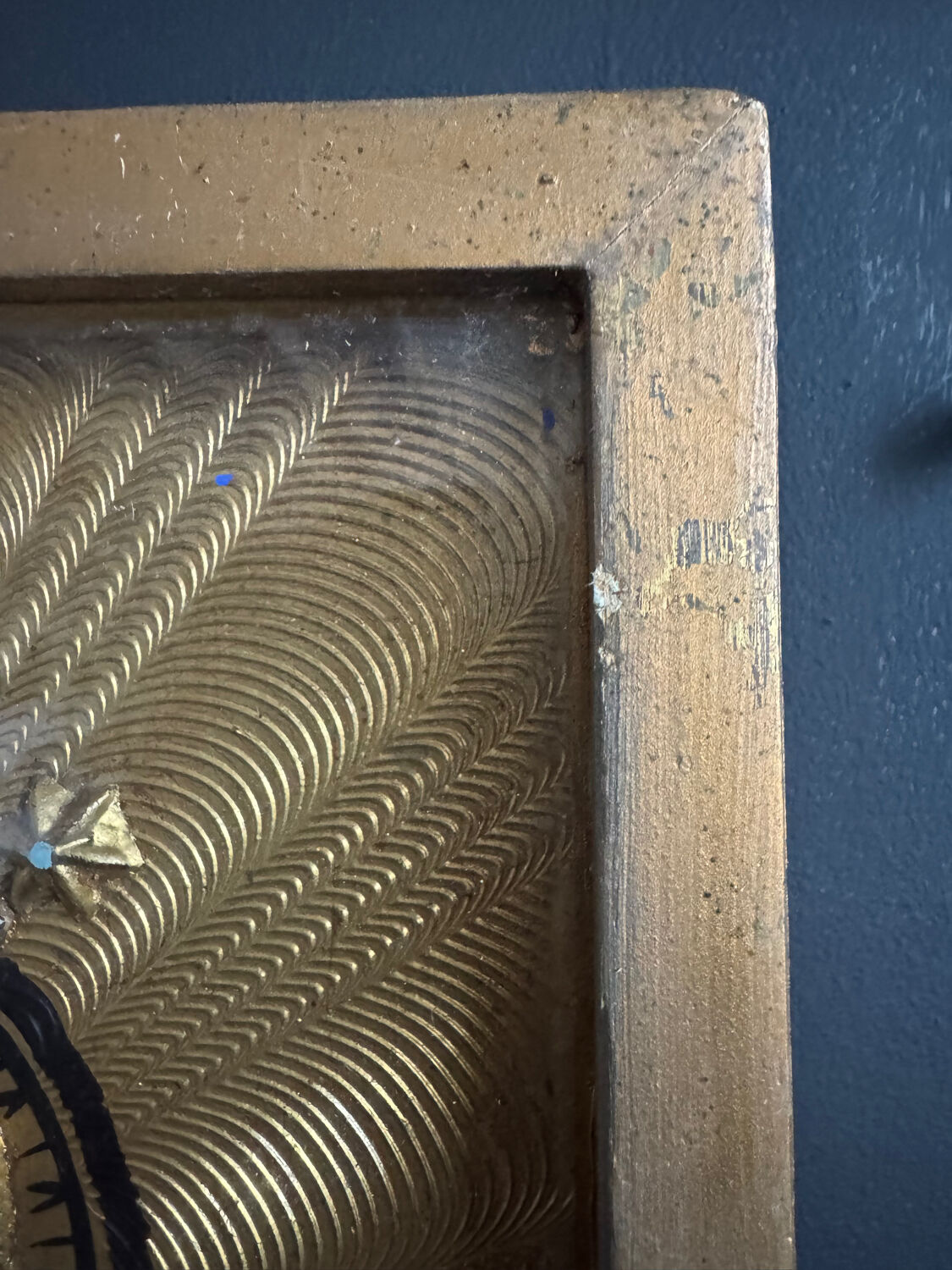 Painted icon and repoussé metal, Poland, early 20th century