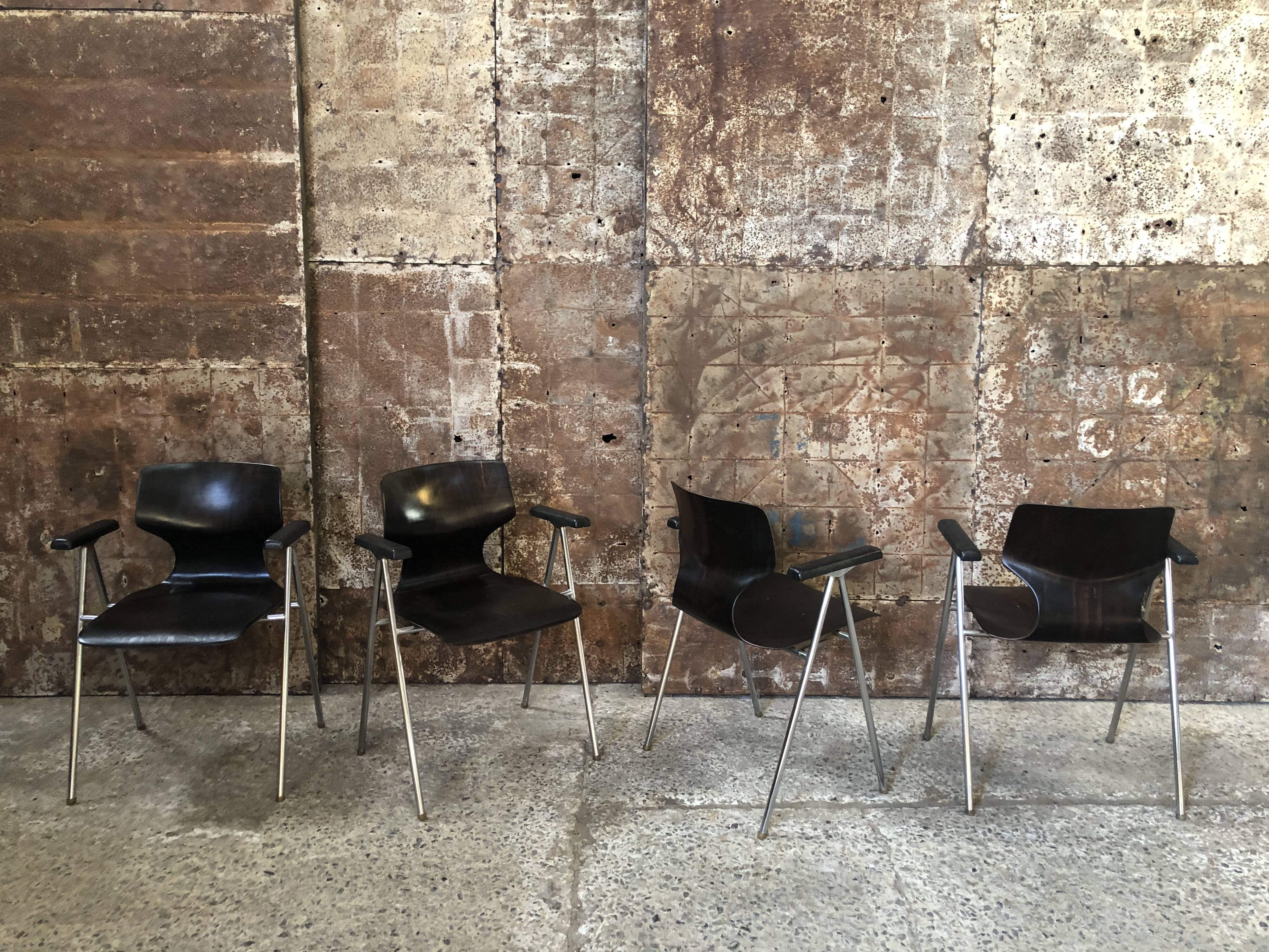 6 chaises vintage Flötotto
