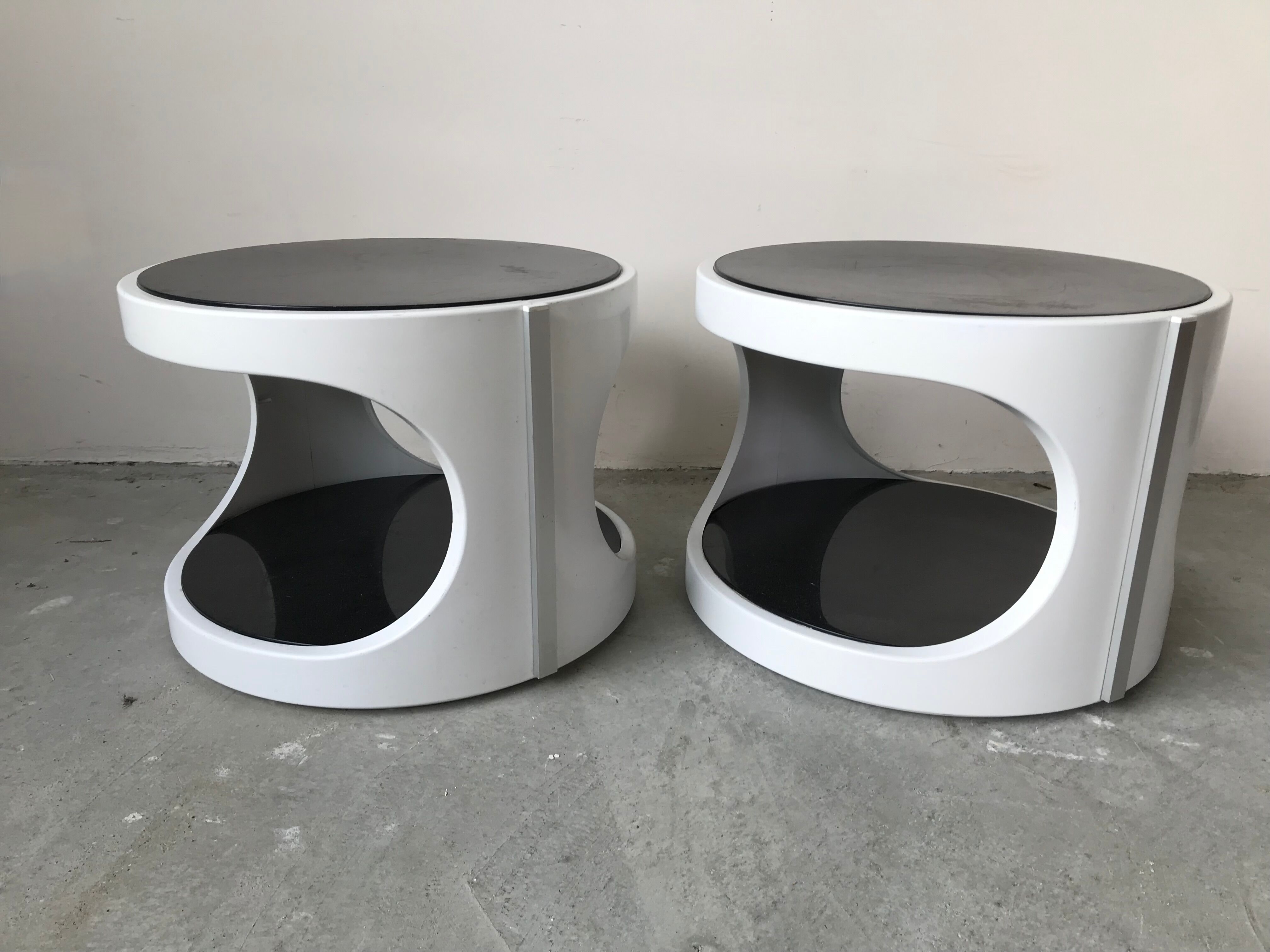 Beside tables, circa 1970