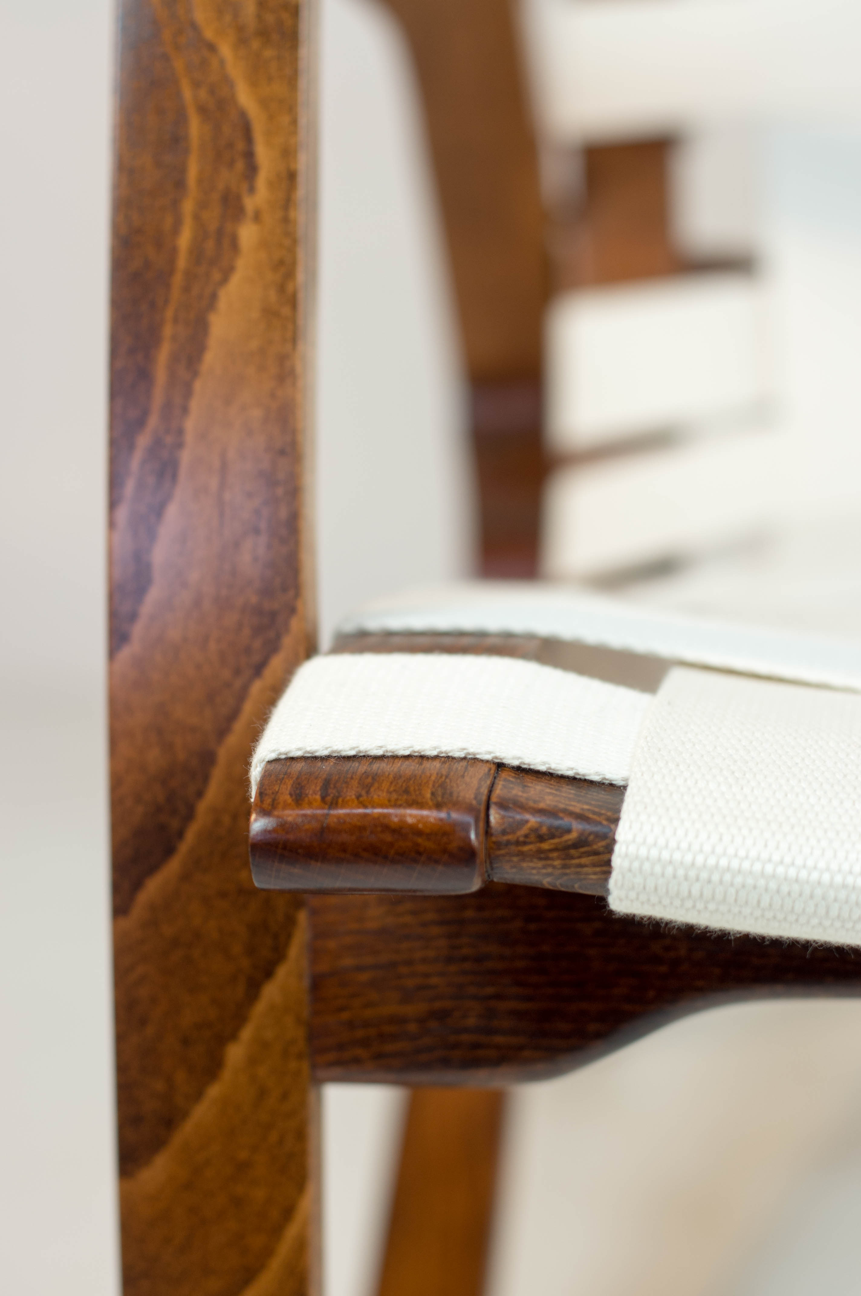 Art deco armchair by Jan Vanek, 1930s, restored