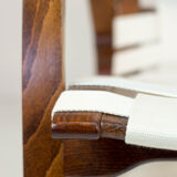 Art deco armchair by Jan Vanek, 1930s, restored