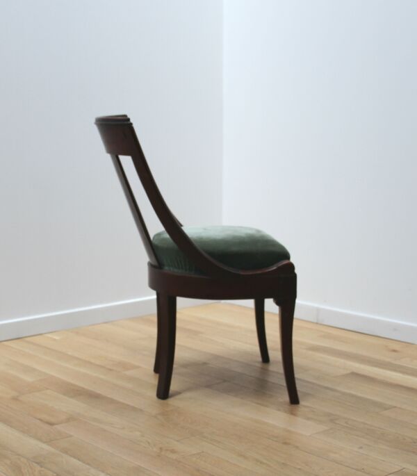 Chaise vintage style gondole