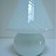Lampe champignon verre murano vintage