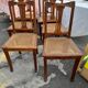 Wooden chairs