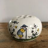 Vase hand-painted porcelain flowers